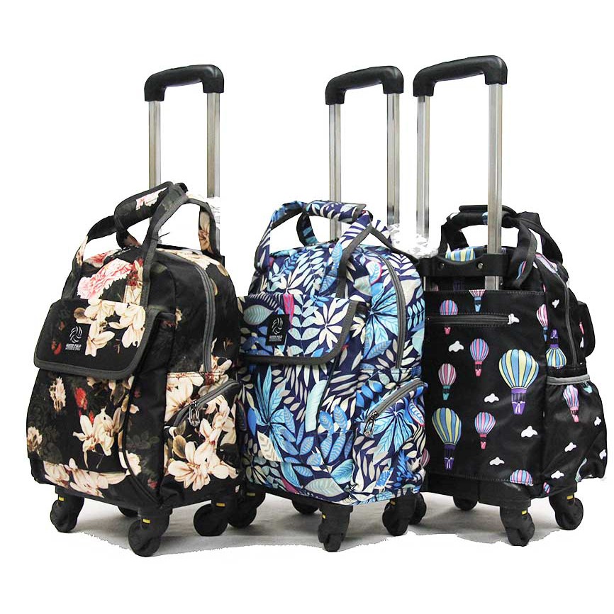 4 wheel trolley bags