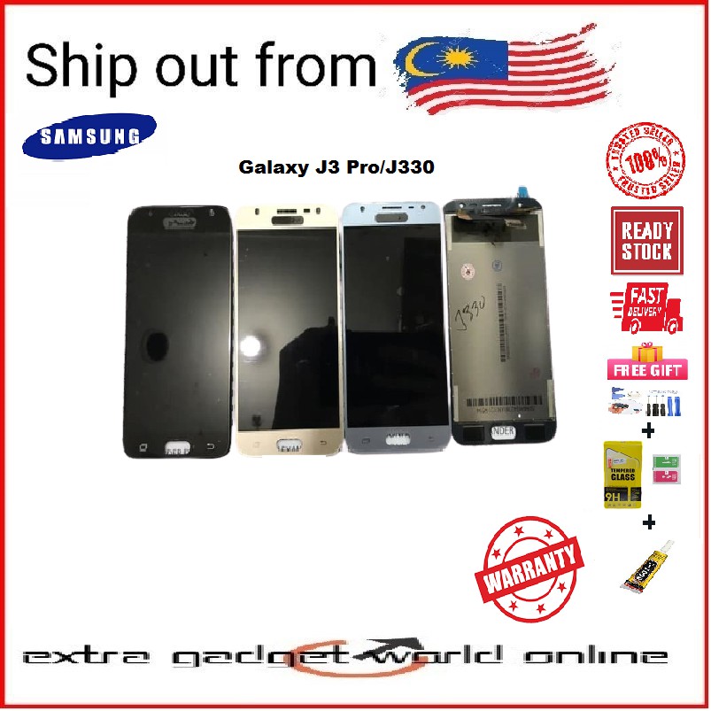 Samsung Galaxy J3 Pro J330 Lcd Display Touch Screen Digitizer Aaa Beecost