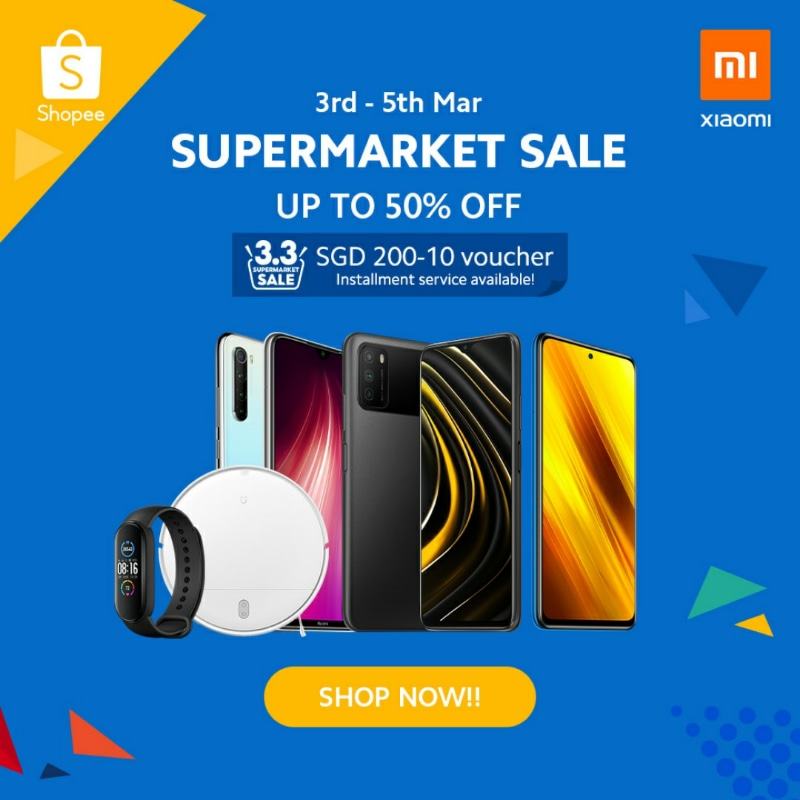 Xiaomi Global Official Store Online Shop Shopee Singapore