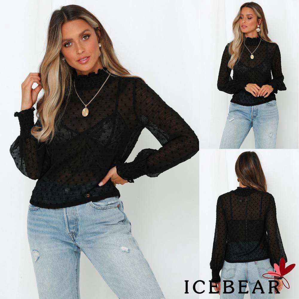 ladies ruffle blouse