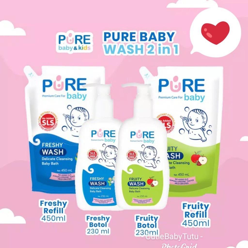 pure baby wash 2 in 1