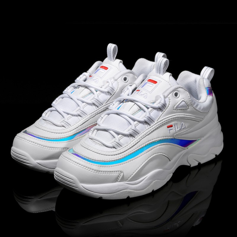 fila ray white metallic