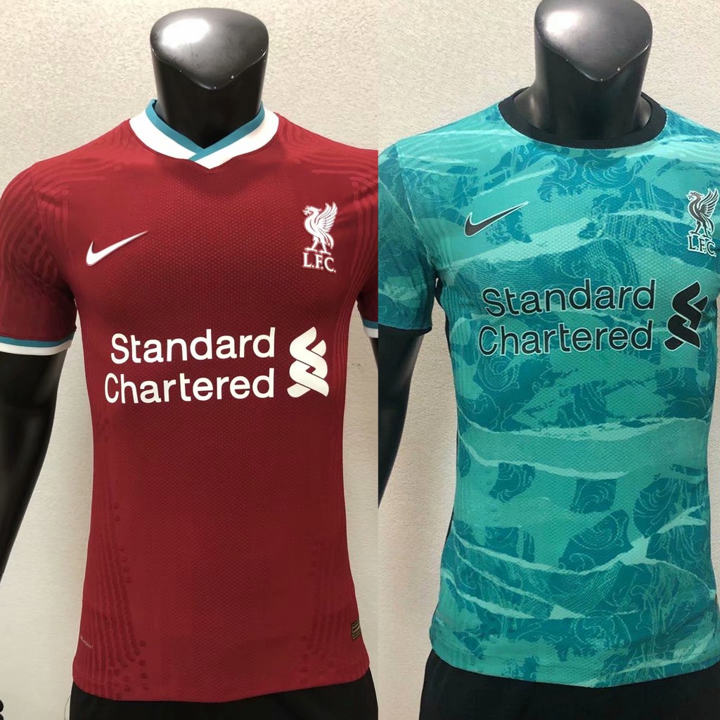 liverpool home and away jersey