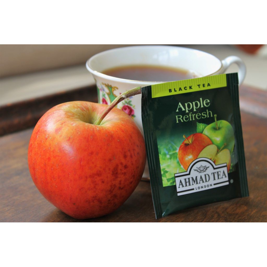 Ahmad Tea Apple Refresh Fruit Tea 20 Teabags Shopee Singapore