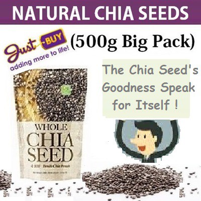 Mildura Natural Whole Chia Seed 500g Shopee Singapore