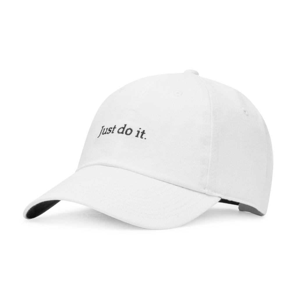 nike just do it hat white