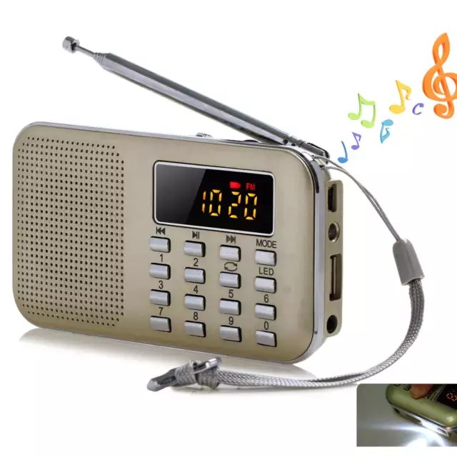 multifunctional digital mp3 radio speaker