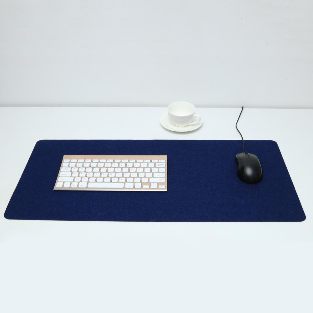 Multifunctional Office Desk Pad Computer Mousepad Mouse Mat Durable Stitched Edges-Black 700x400mm GGYDD Thick Large Mouse Pad with Wrist Rest 