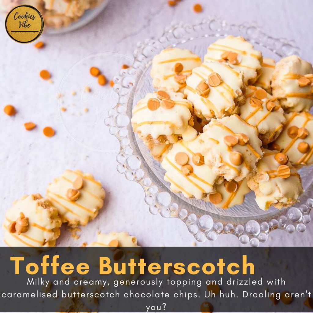 Shop Malaysia Toffee Butterscotch Premium Cookies Sedap Shopee Singapore