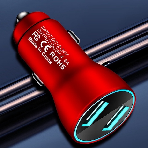 Car Charger usb Three-In-One Cigarette Lighter Charging Head