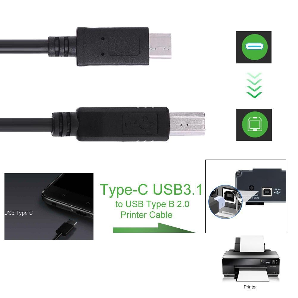 cable phone to printer