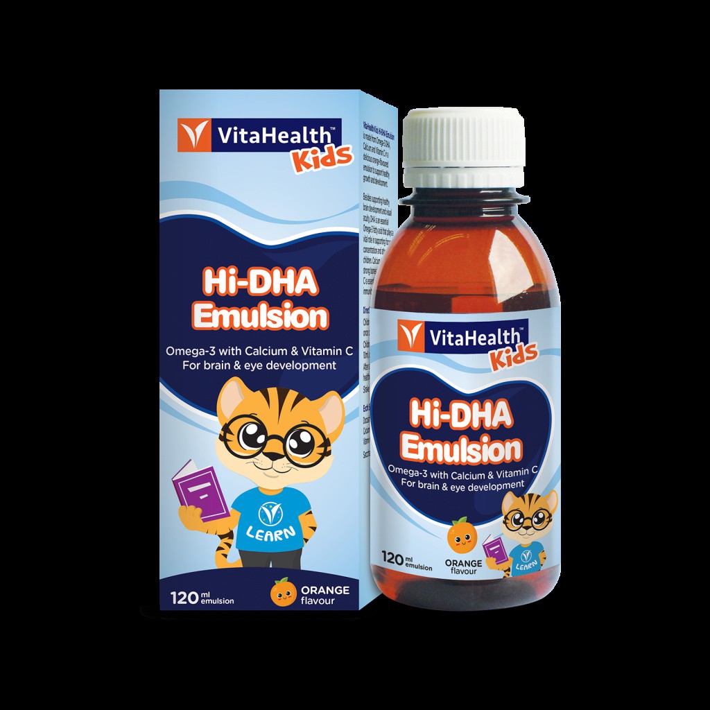 VitaHealth Hi-DHA Emulsion TP(2x120ml) | Shopee Singapore