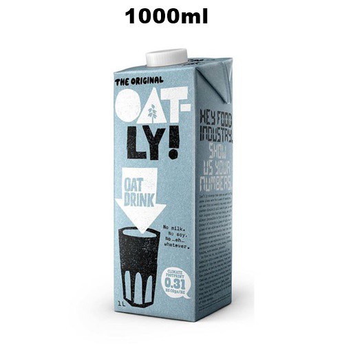 Sweden Oatly Nordic Healthy Oat Milk Diet Low Calorie Vegan Vegetable Drink Easy Breakfast Oatmeal Drink Original 1000ml X 1p Shopee Singapore