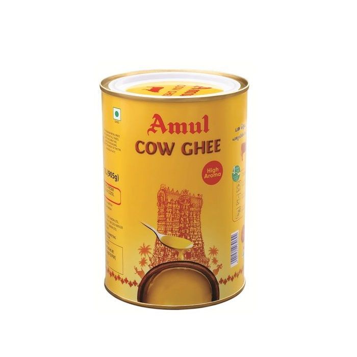 Amul Cow Ghee Yellow Can 1L (905g) Shopee Singapore
