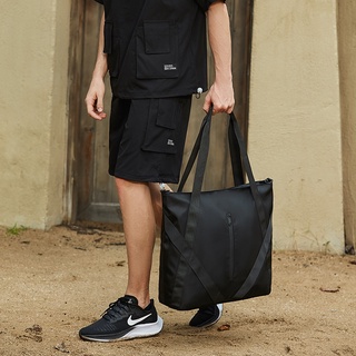 Japan Street Fashion Men Oxford Tote Bag Large Capacity Gym Travel Sling Bag