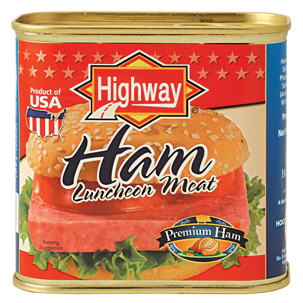Highway USA Premium Ham Luncheon Meat, 340g Shopee Singapore