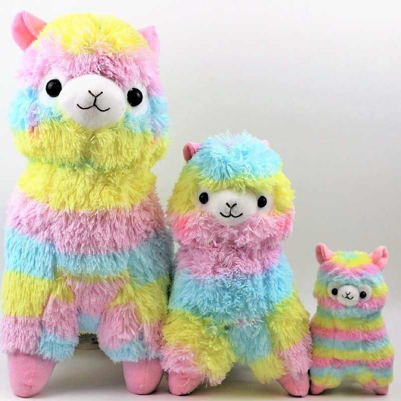 pink alpaca plush