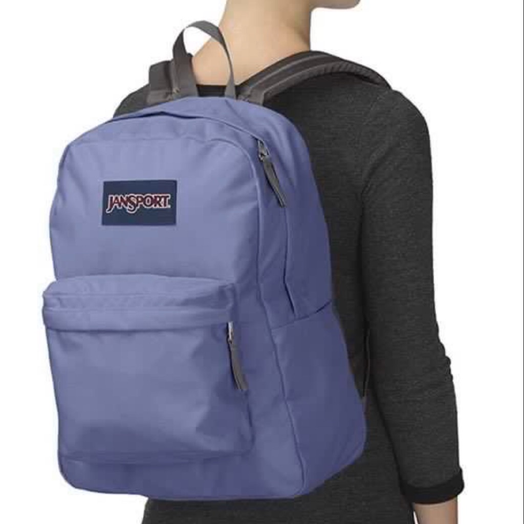 bleached denim jansport