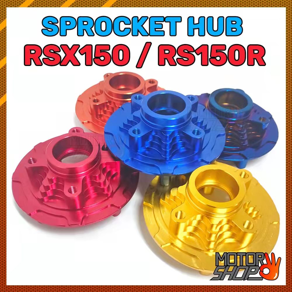 Sprocket Hub Alloy Cnc Honda Rsx Rsx150 Rs150 Rs150r Shopee Singapore 6954