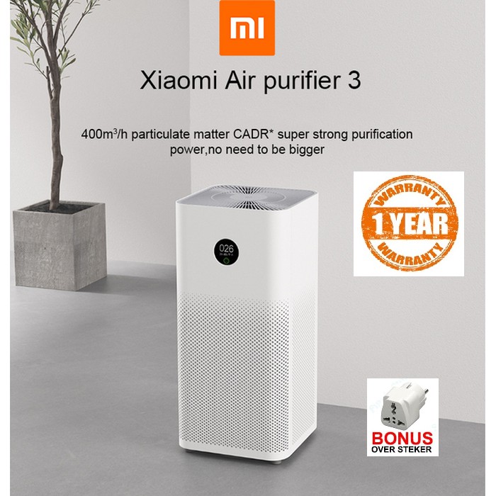 Xiaomi Air Purifier 3 Mijia Oled Touch Sterilization Water Ionizer Singapore