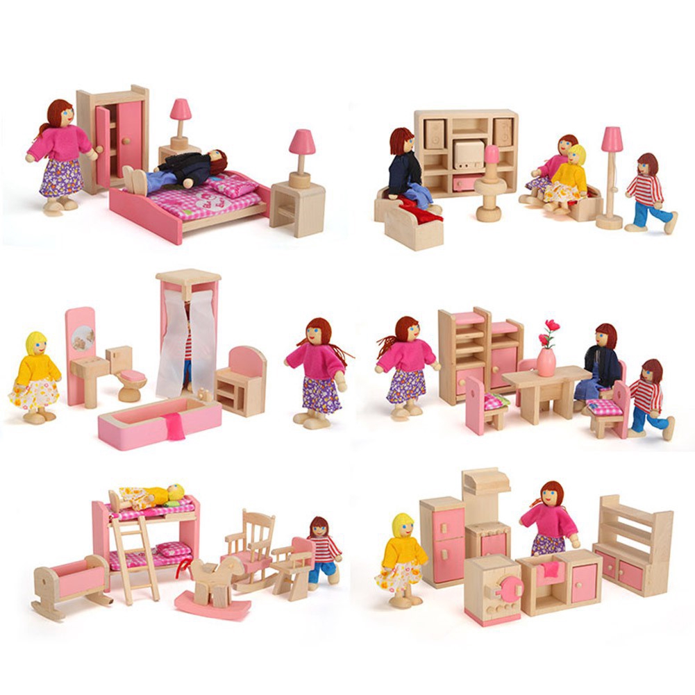 dolls house family sets