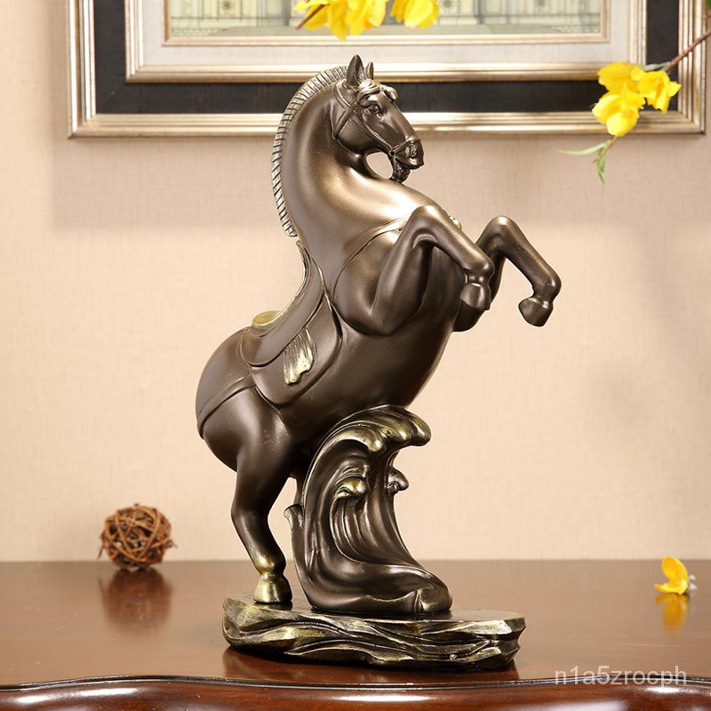 Creative Horse Decoration Home Interior Decoration Room Bedroom Office Desktop Modern And Unique Decoration Crafts Shopee Singapore