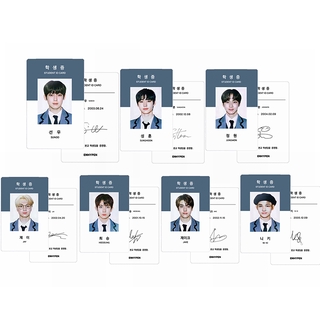 Kpop ENHYPEN 2021 SEASON’S GREETINGS  PVC Clear Photocard New Album Photograph Cards