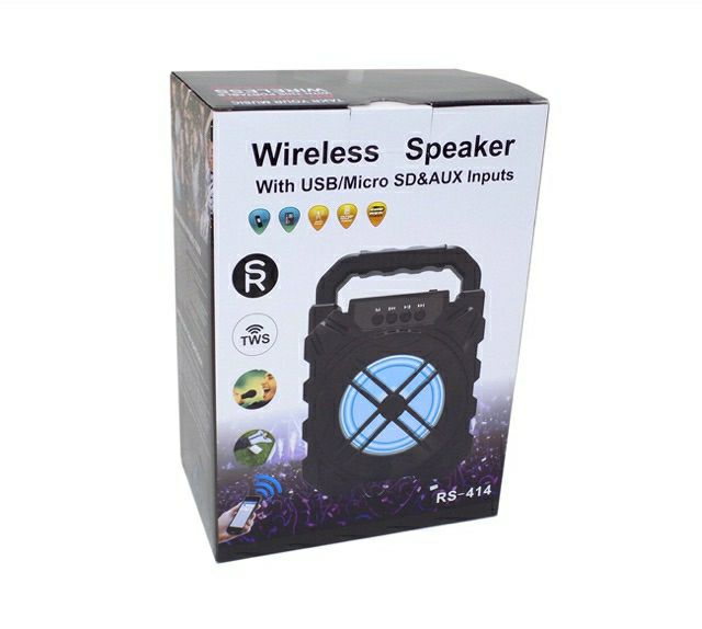 Offer Portable Wireless Speaker Rs 414 408 1067 Db16 4inch Usb Tf Fm Aux Bluetooth Can Remove Battery Shopee Singapore