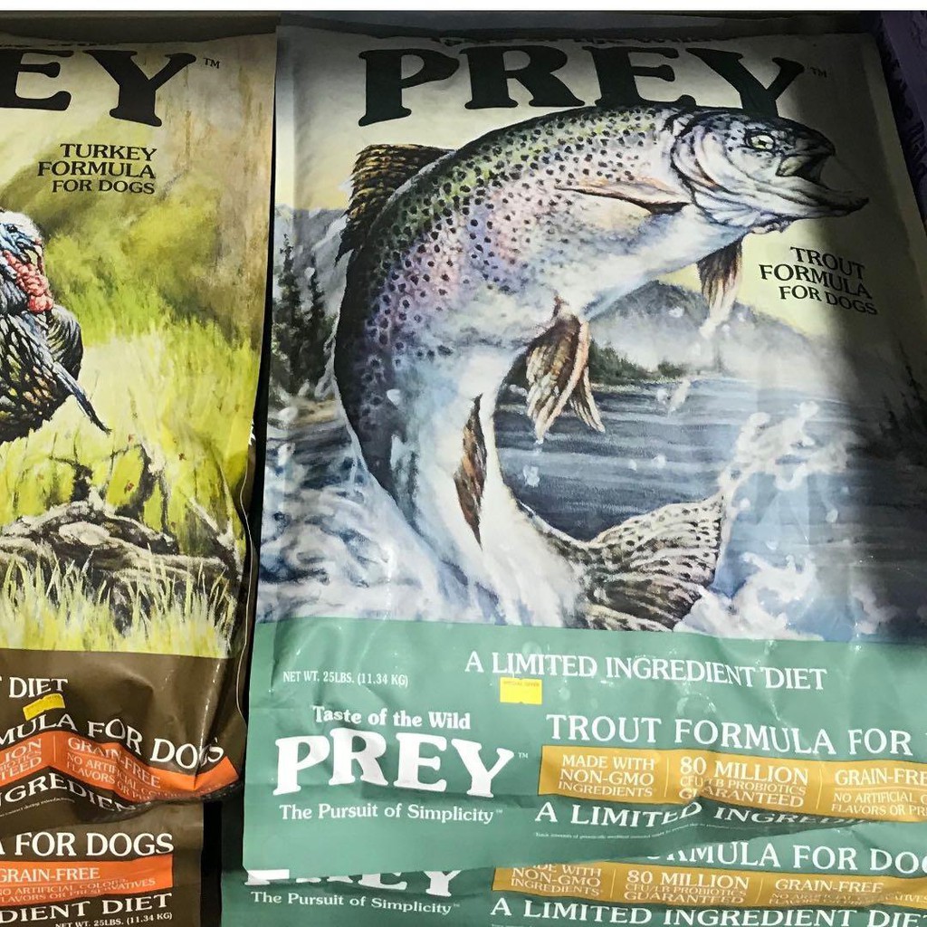 taste of the wild prey trout