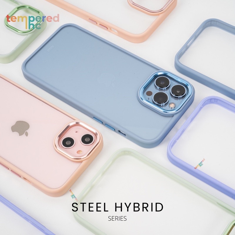 Steel Hybrid Case iPhone