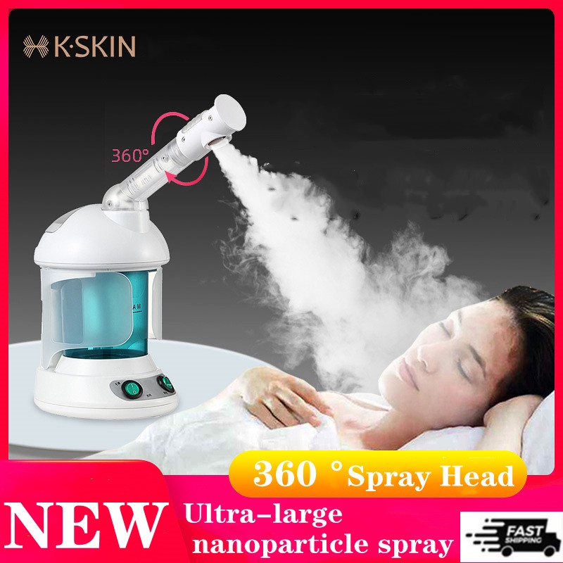 NEW Facial Spray Steamer Ozone Table Top Mini Spa Face Design 360