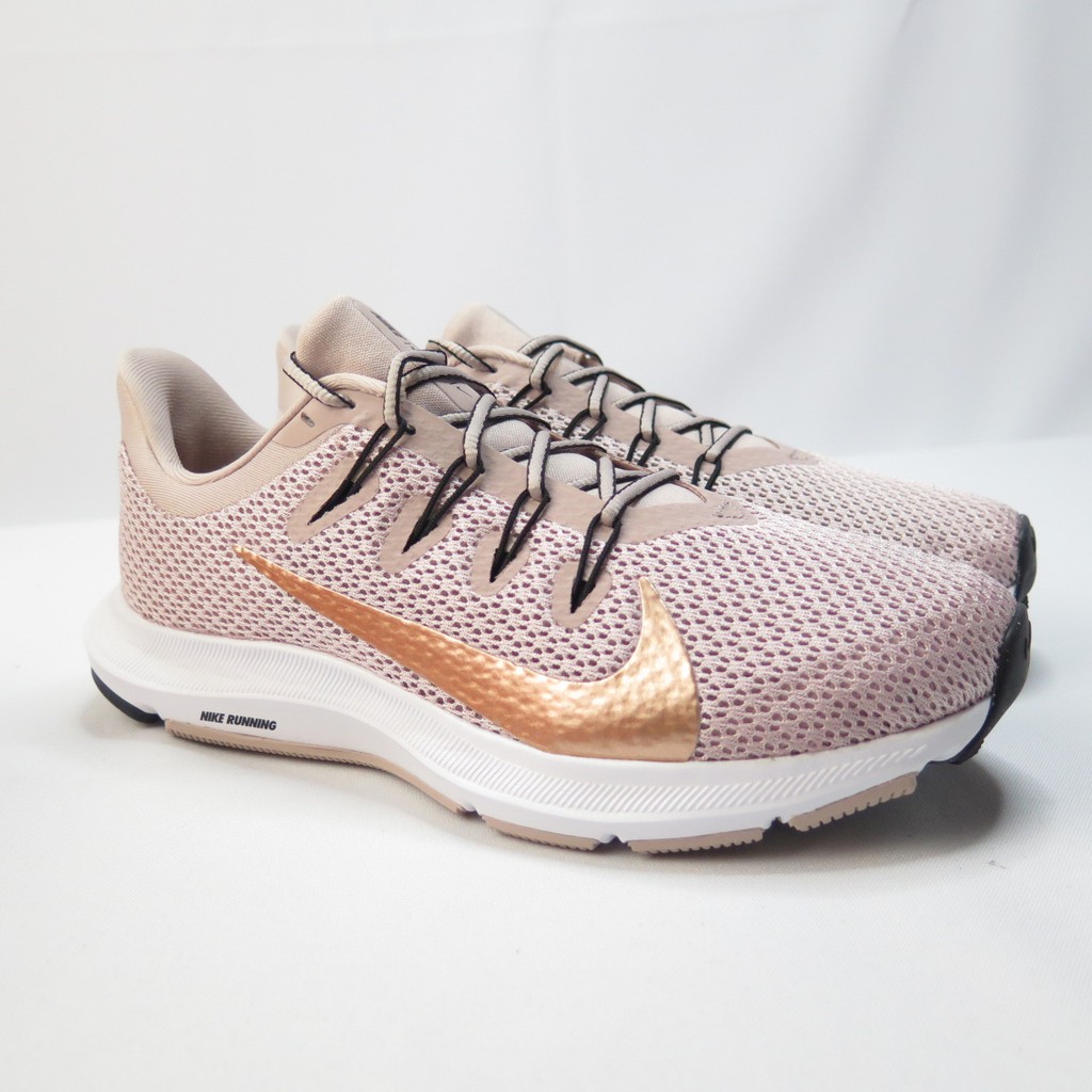 rose gold nike running shoes