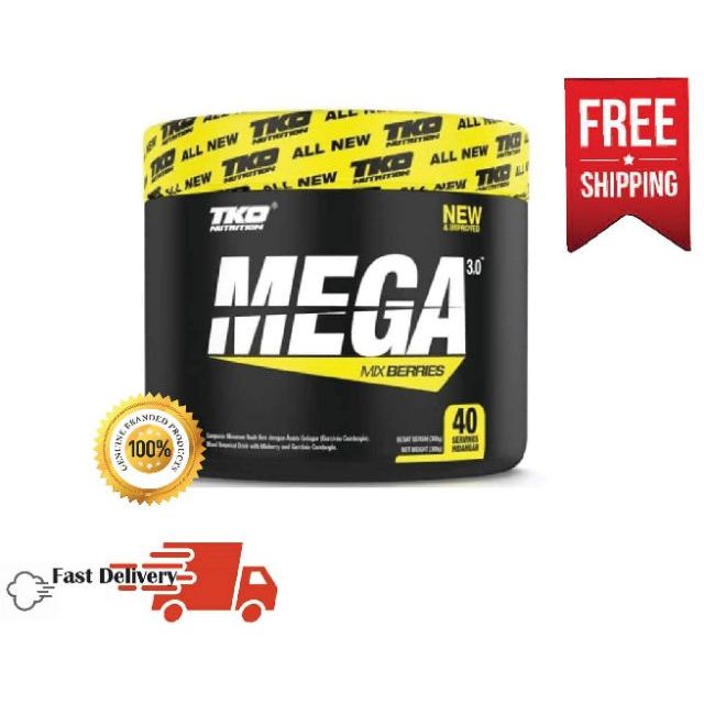 Tko Nutrition Fat Burner Mega 3 0 Supplement Kurus Shopee Singapore