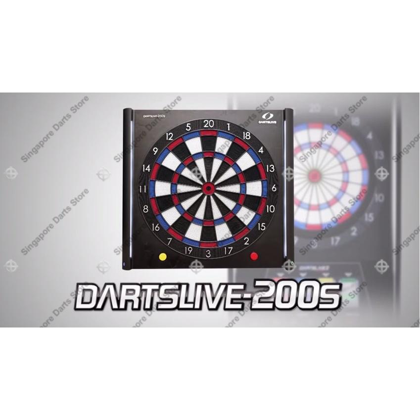 soft darts board dartslive 200s