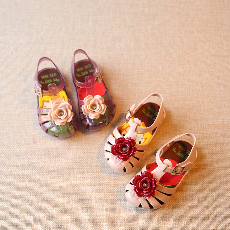 scented jelly shoes