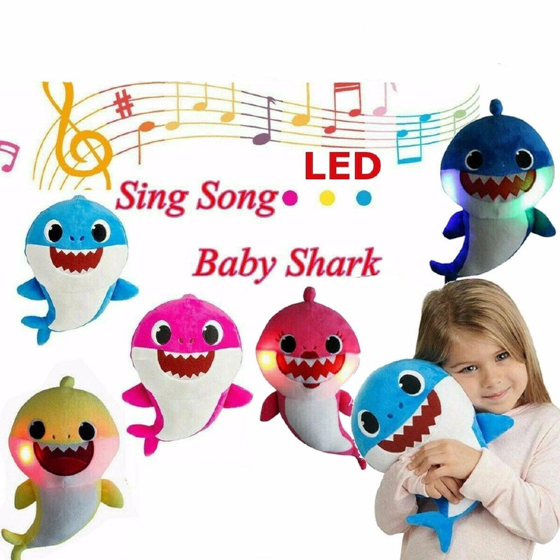 baby shark plush toy english