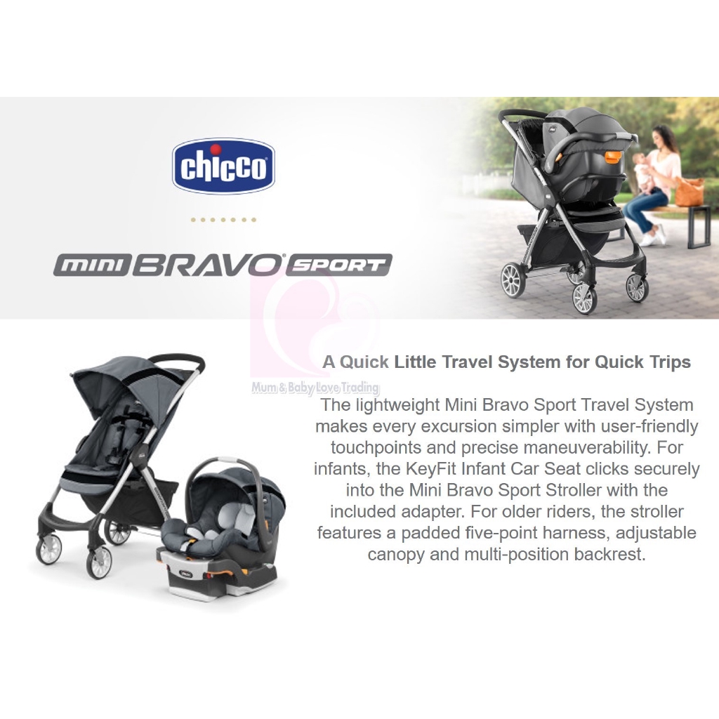 mini bravo travel system