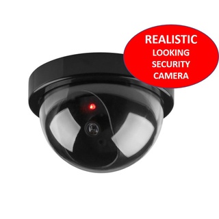 Dummy CCTV Security Camera Fake LED Light Residential Office