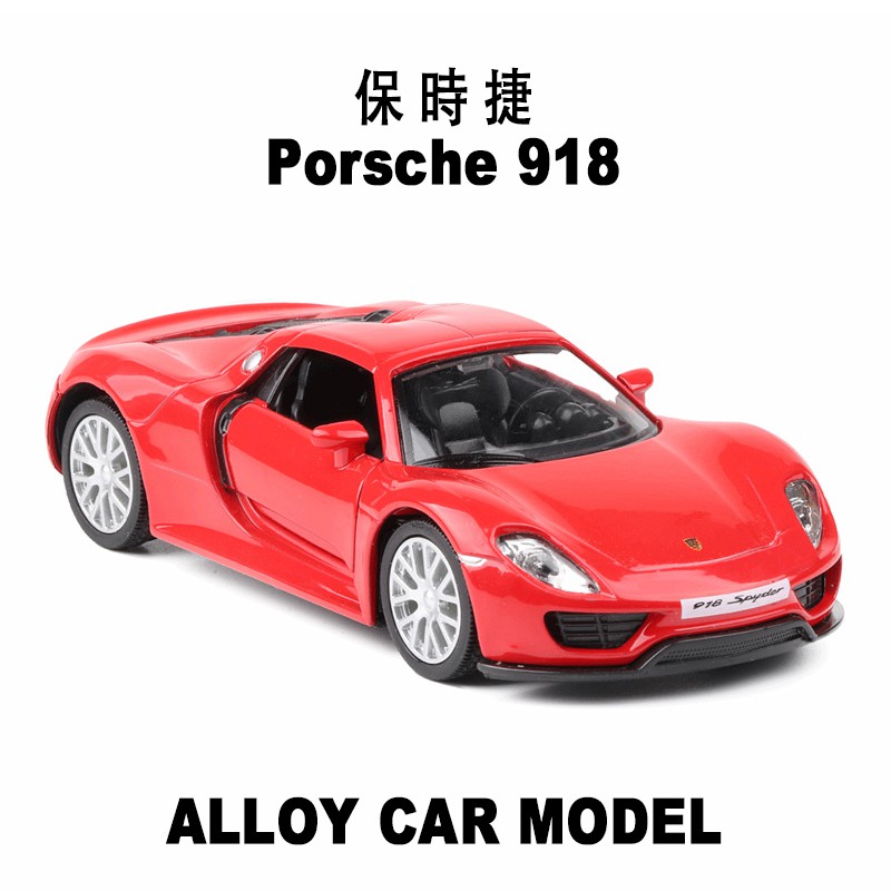 porsche scale model cars