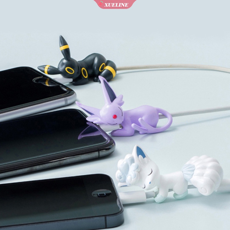 Pokemon Accessories USB Protective Case Cable Bite Pikachu Cup Pet Eevee  White Ice Universal Charger Anti-breaking Rope Birthday Gift-LIXUE | Shopee  Singapore