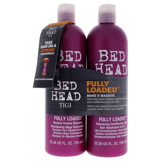 Tigi Bed Head Fully Loaded 2 X 25 36 Oz Shampoo And Conditioner Shopee Singapore