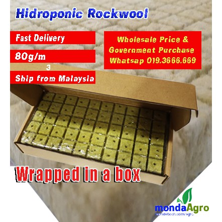 Shop Malaysia Rockwool 80kg M3 Density 100 72 Cubes Slab Wrapped In A Box Shopee Singapore