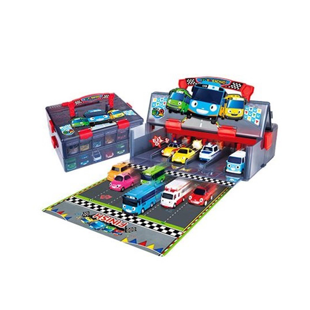 The Little Bus TAYO Mini Shooting Car 2 in 1 Storage Box The Little Bus TAYO Mini Shooting Car 2 in 1 Storage Box
