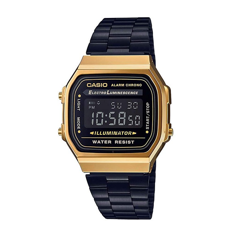 casio gold digital watch