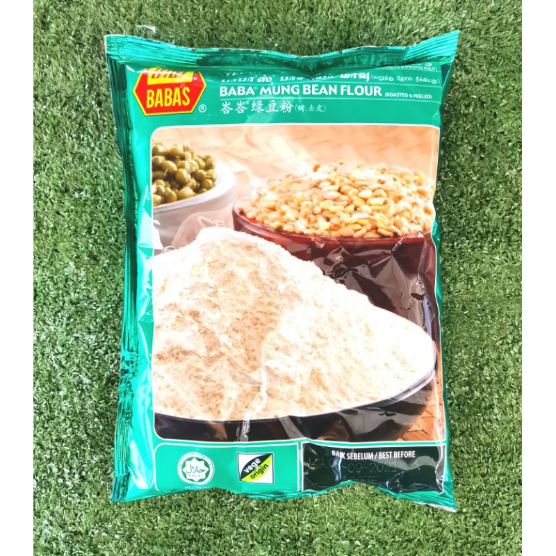 Shop Malaysia Babas 500g Babas Mung Bean Flour 500g 500g Shopee Singapore