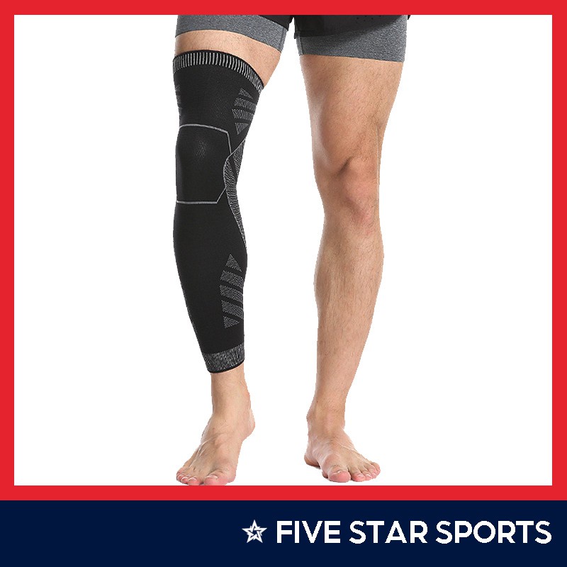 Details about   Elasticity Knee Pad Leg Sleeve Calf Brace Support Protector Sport Training SG 