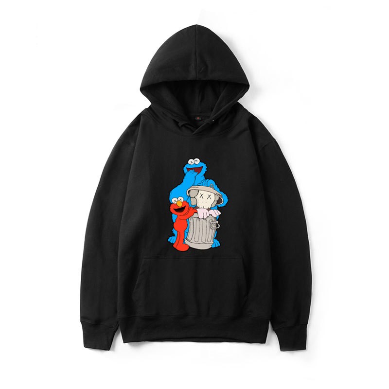 uniqlo kaws sesame street hoodie