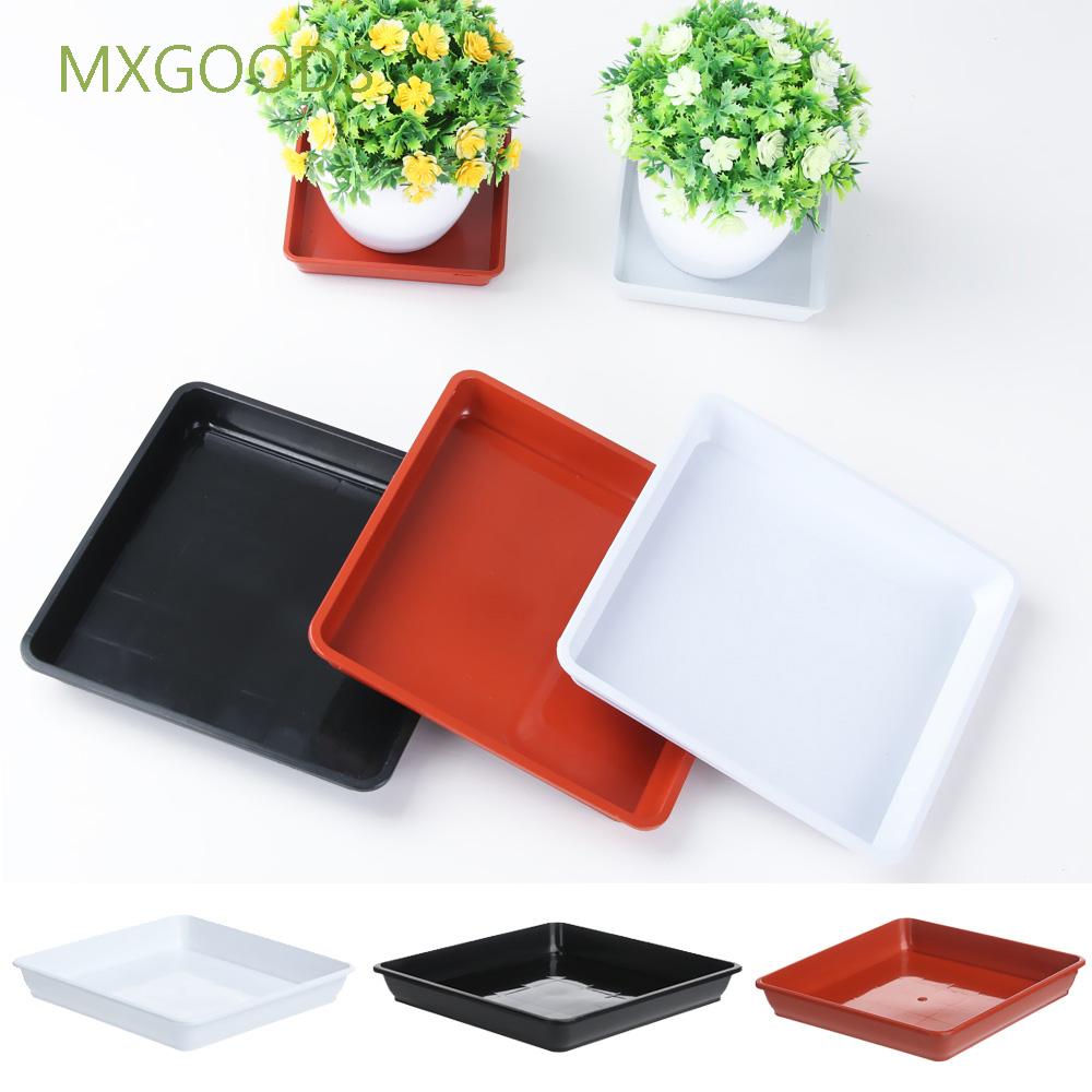 MXGOODS Deformationresistant Planter Tray Square Drip Tray Flower Pot