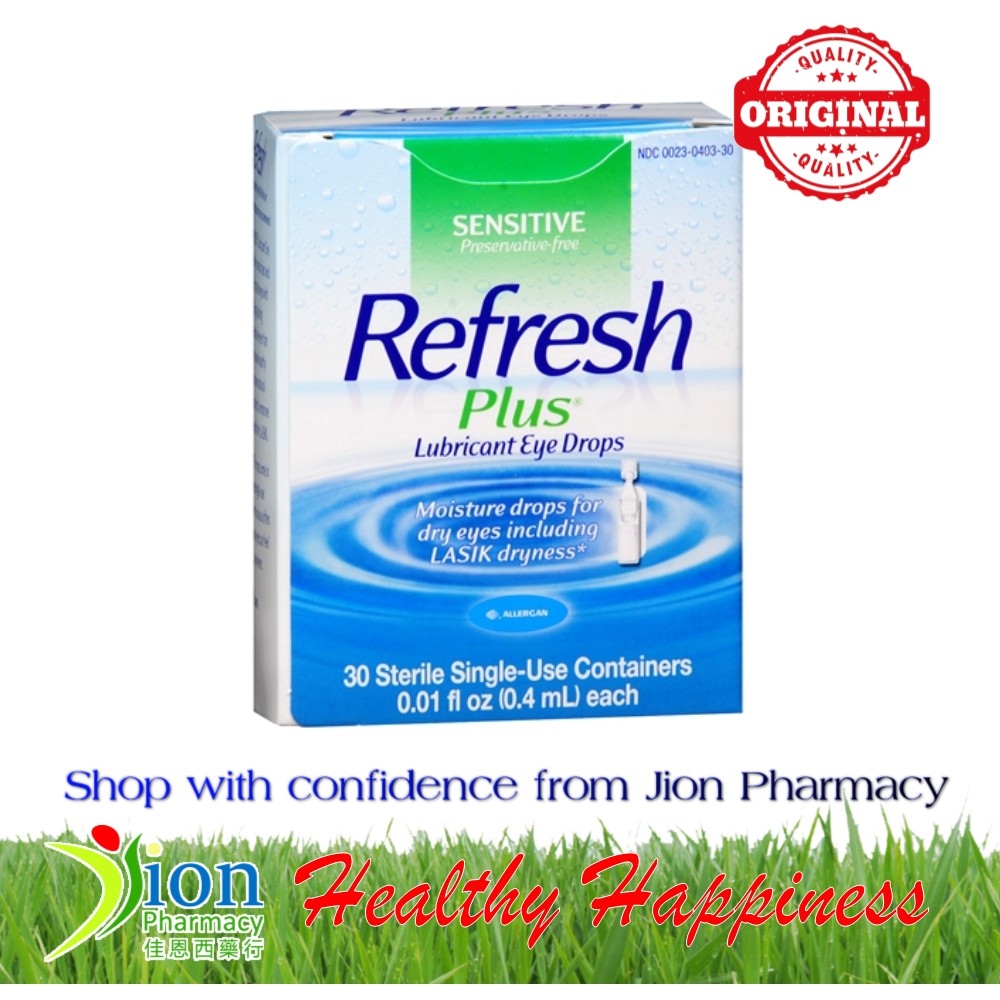 REFRESH PLUS 30 VIALS (EXP: 07/2021 / 08/2021) | Shopee Singapore