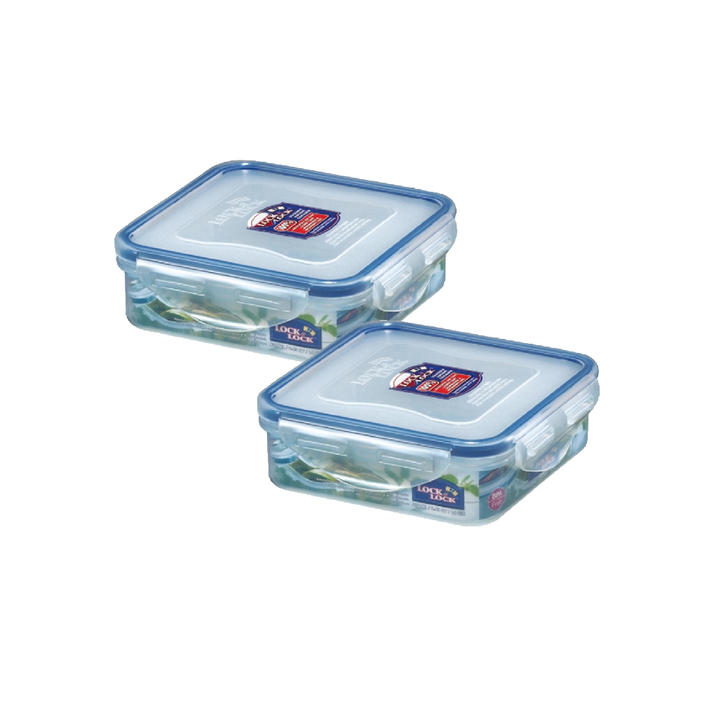 Lock & Lock Classic Food Container 430ML (HPL852x2) 2 Pcs Shopee